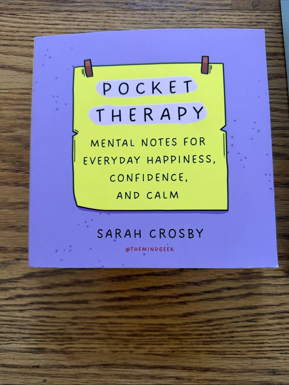 Pocket Therapy - Purple Note Cards for Everyday Calm